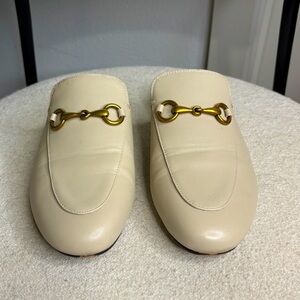 Ivory Slip-On Loafers